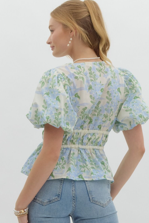 Bow-Tie Bloom Top