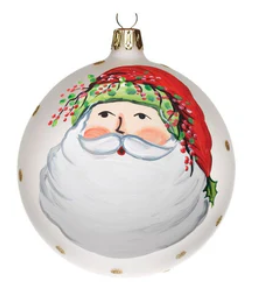 Vietri Old St. Nick Assorted Ornament - Set of 4