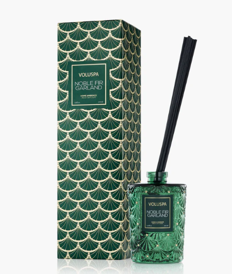 Voluspa Noble Fir Garland Reed Diffuser