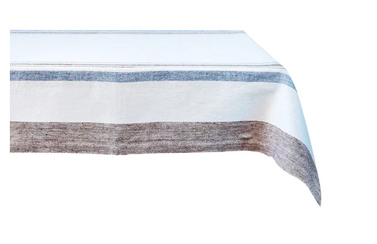 Juliska Danish Stripe 52" Table Square- Taupe