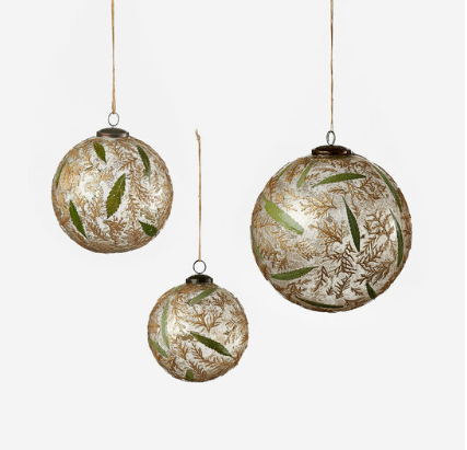 180 Juniper Ball Ornament