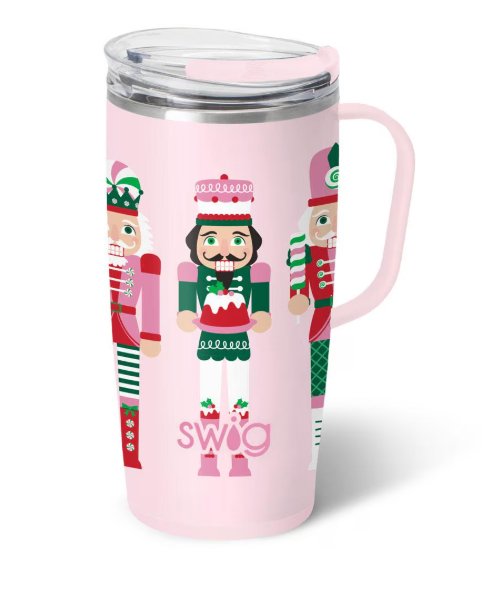 Swig Sugar Plum Soldiers Travel Mug 22oz