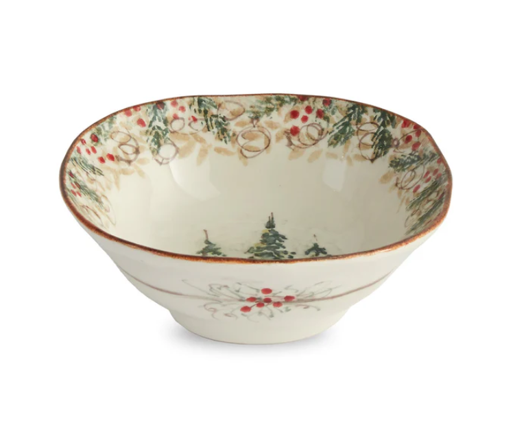 Arte Italica Natale Cereal Bowl