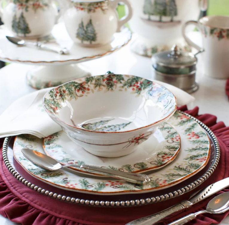 Arte Italica Natale Cereal Bowl