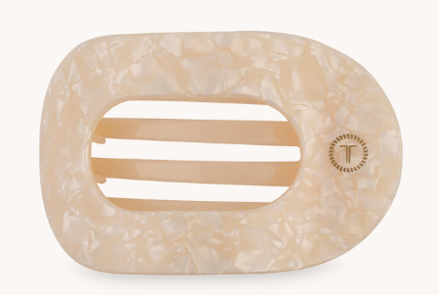 Teletie Large Flat Round Clip