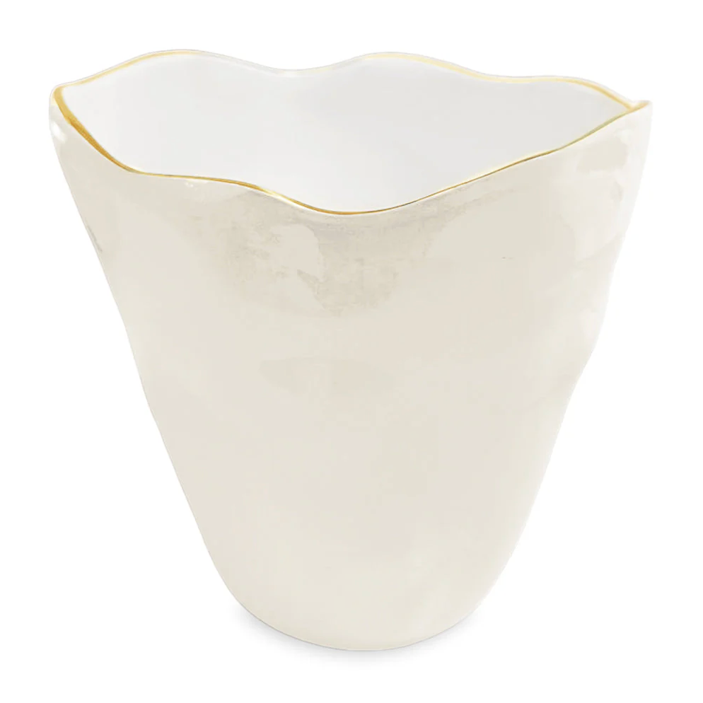 Beatriz Ball Encant Soho Large Ice Bucket Cream and White