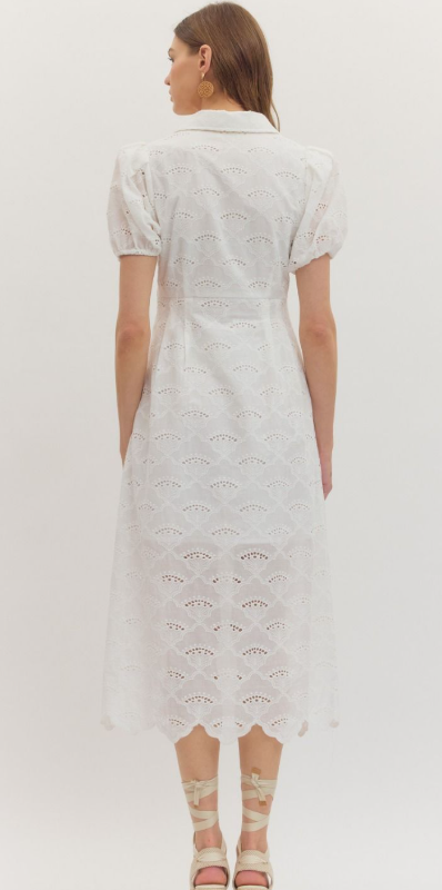 Pure Eyelit Maxi Dress