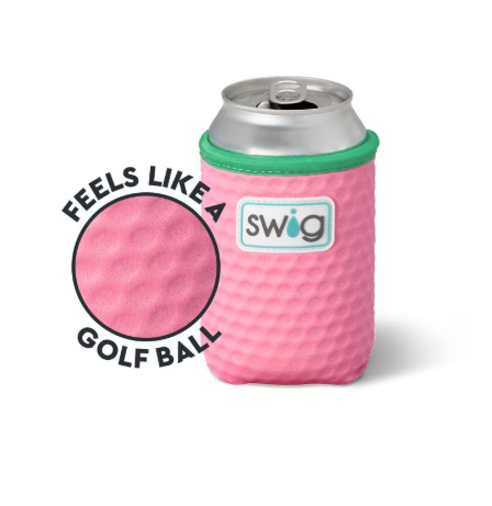 Swig Pink Golf Ball Can Coolie