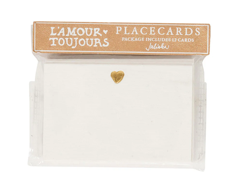 Juliska L'amour Toujours Placecards