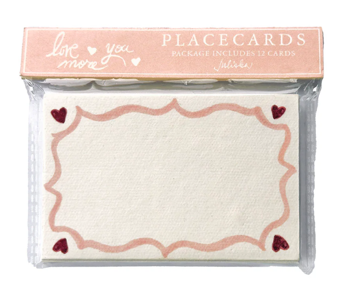 Juliska Love You More Place Card