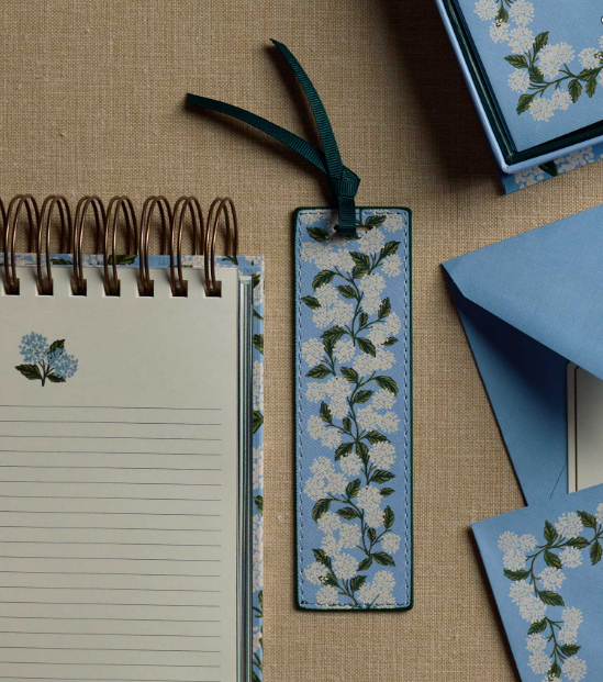 Rifle Paper Co Hydrangea Bookmark