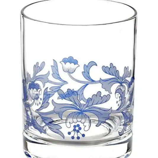 Spode Blue Italian Double Old Fashioned Glass