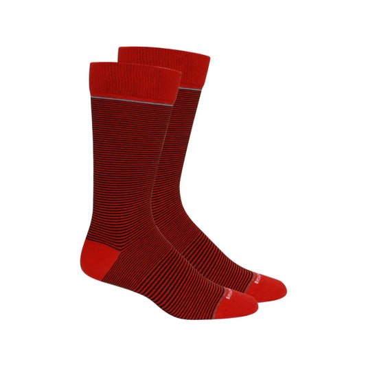 Brown Dog Stand Up Stripe Socks