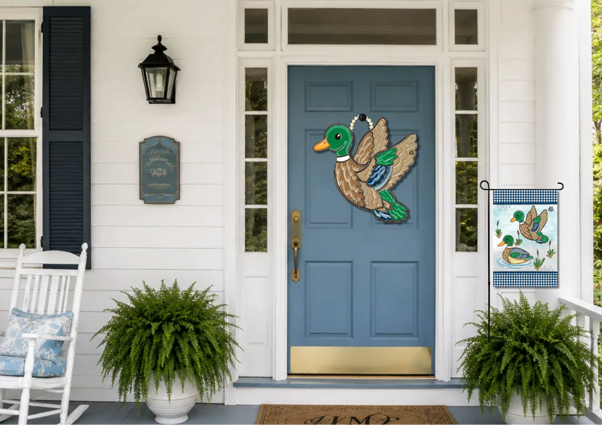 DK Designs Flying Mallard Door Hanger