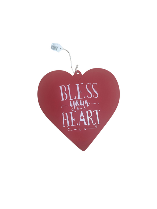 Valentine's Day Bless Your Heart Mouse Pad