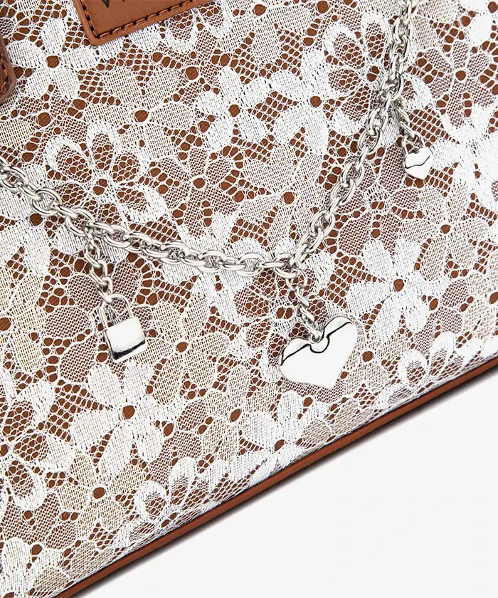 Wrangler Western Chic Lace Tote Bag