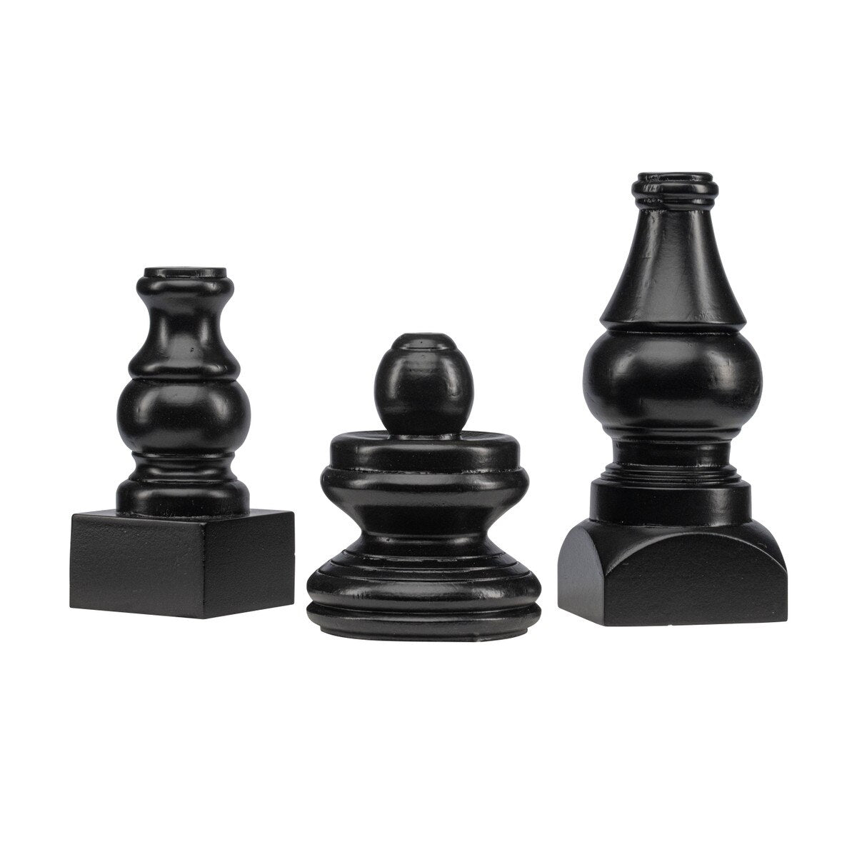 The Porch Round Top Collection Black Display