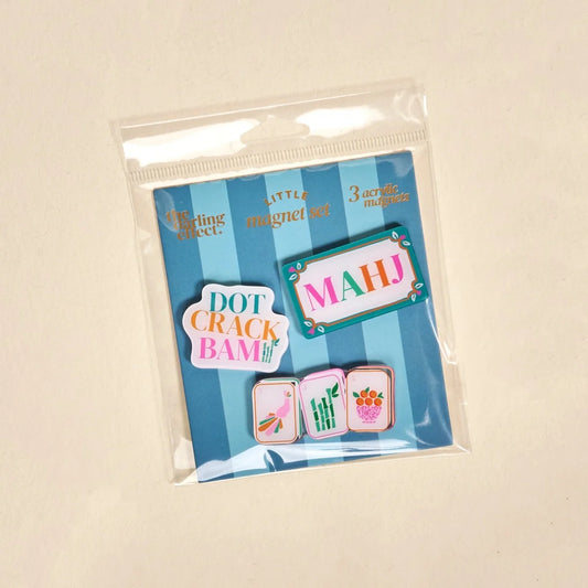 The Darling Effect Let's Play Mahjong Little Magnet Set