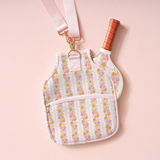The Darling Effect Petal Parade Pink Pickleball Paddle Case