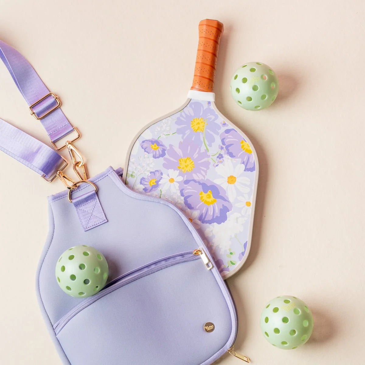The Darling Effect Bouquet Beauty Purple Pickleball Paddle