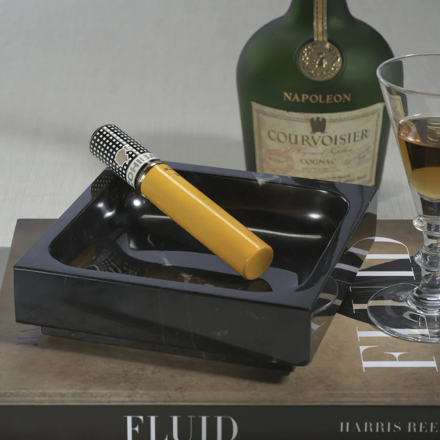 Zodax Nero Marquina Natural Marble Tray - Small