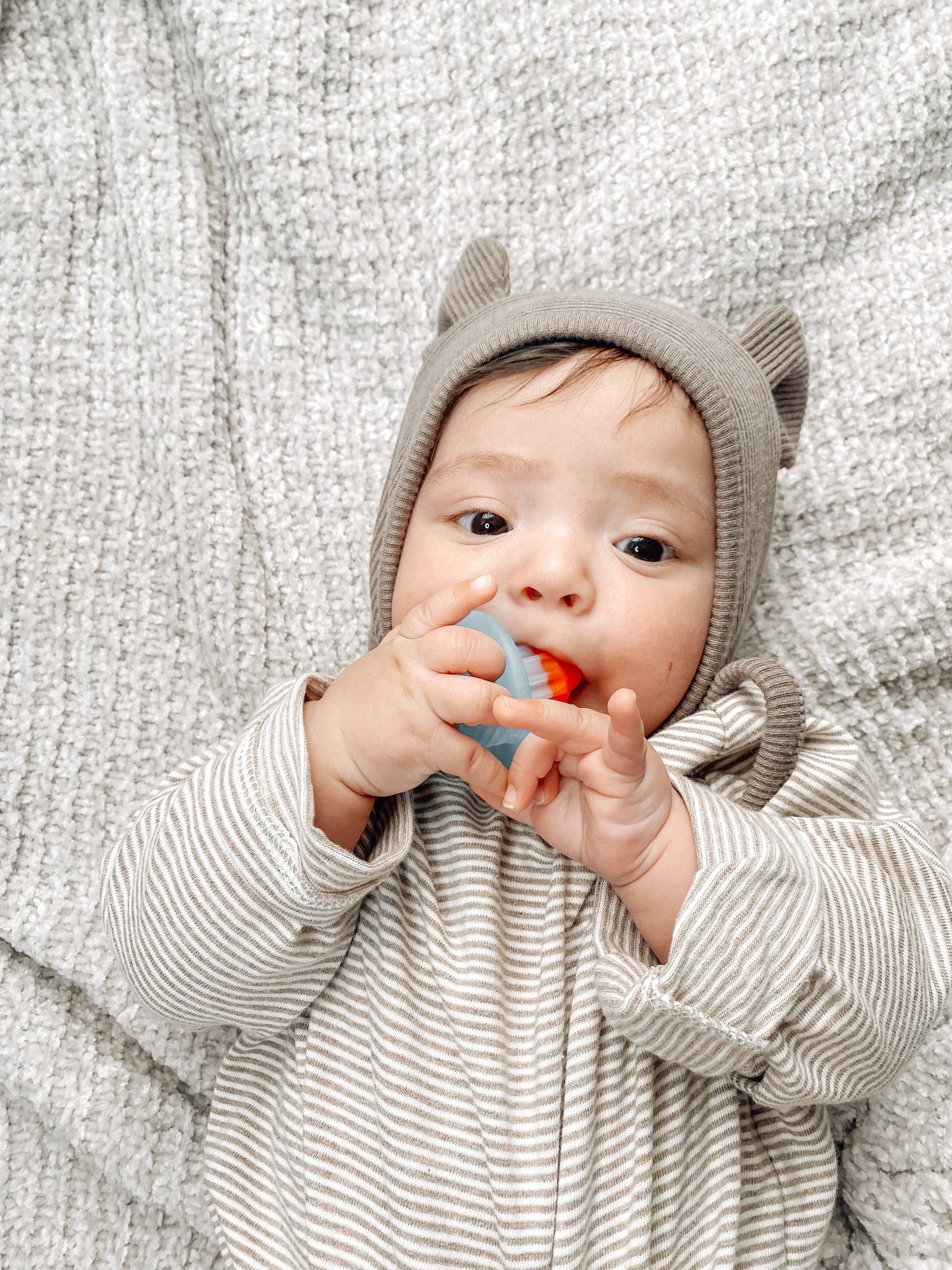 The Porch Teensy Teether™ Hero Pop Soothing Silicone Teether