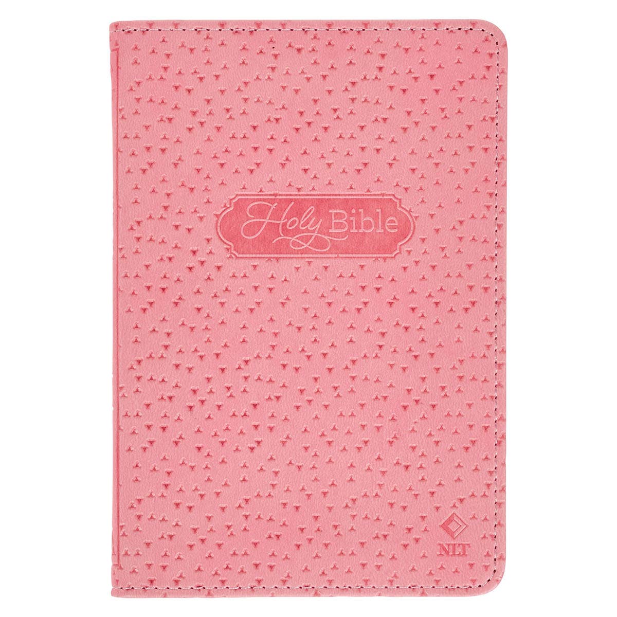 The Porch Bible NLT Infant New Testament Faux leather, Pink