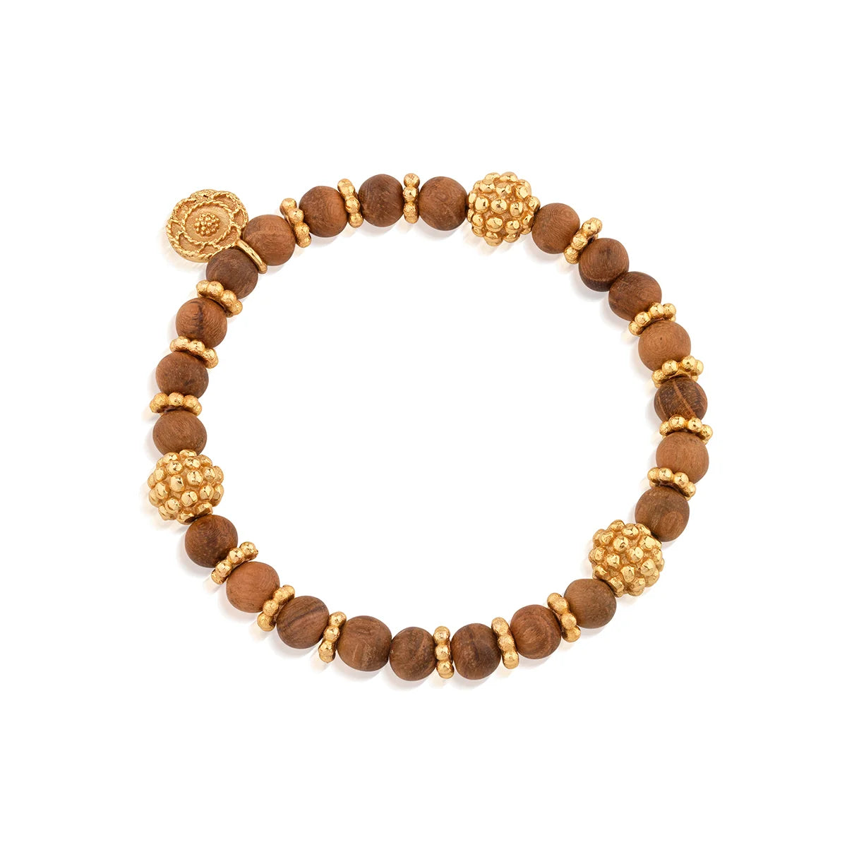 Capucine De Wulf Berry Stretch Bracelet - Teak