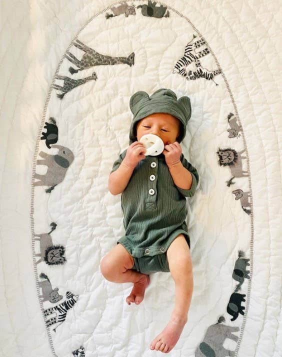 The Porch Sweetie Soother™ Pacifier Sets (2-pack): Robin's Egg Blue + Navy Cables