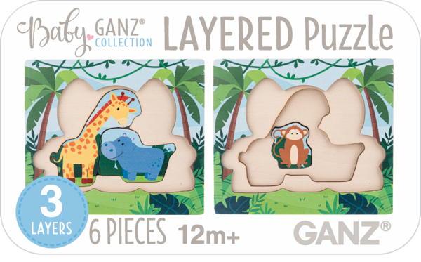 Ganz Jungle Layered Puzzle