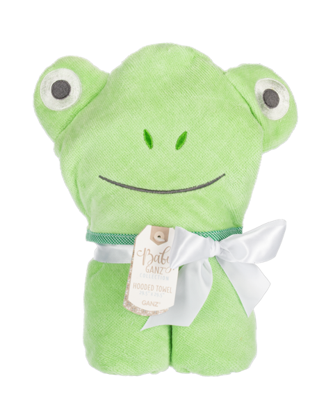Ganz Hooded Towel - Frog