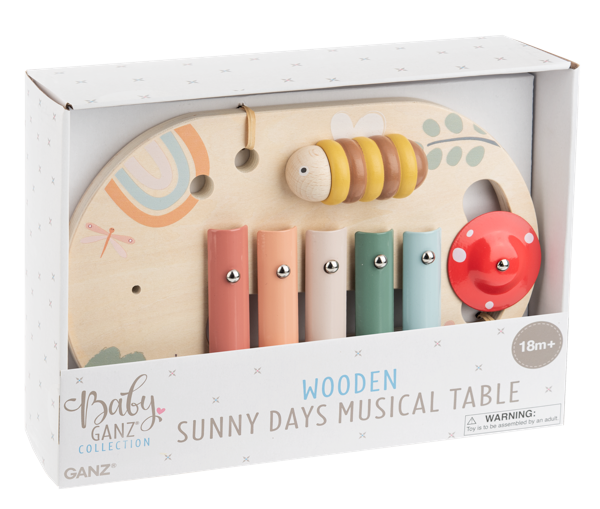 Ganz Wooden Sunny Days Musical Table