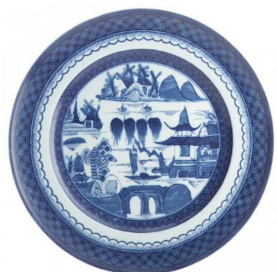 Mottahedeh Blue Canton Dinner Plate