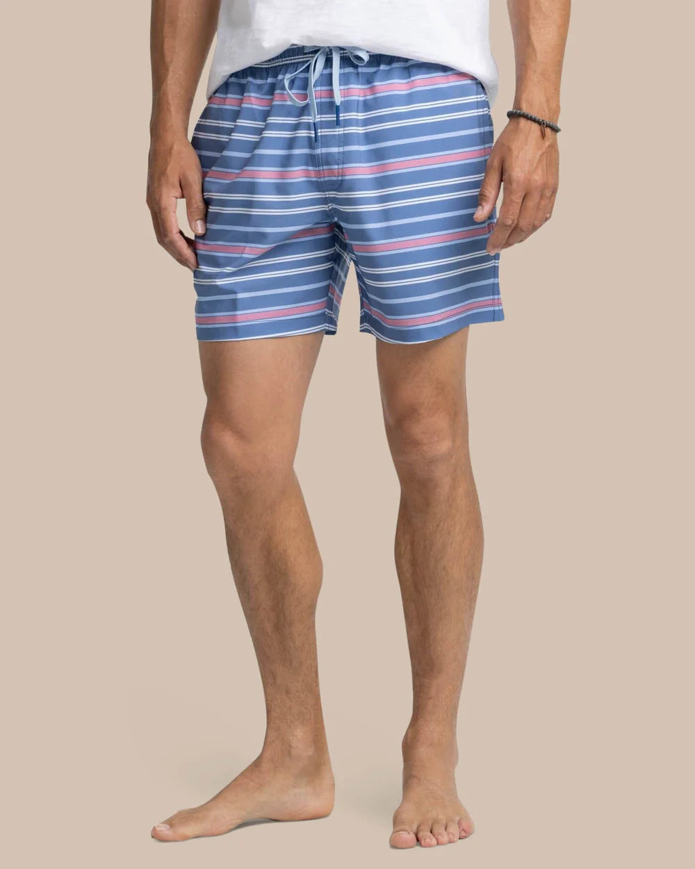 Southern Tide Breton Stripe Swim Trunk