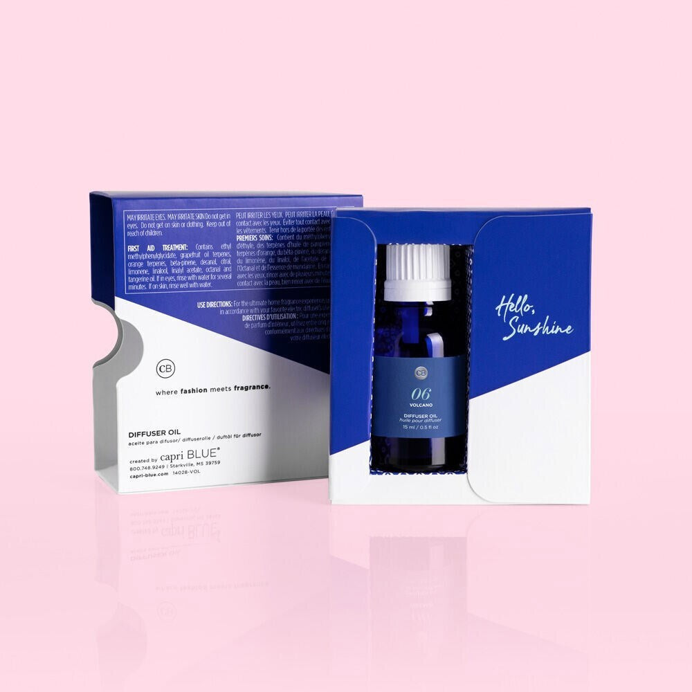 Volcano Signature Blue Diffuser Oil