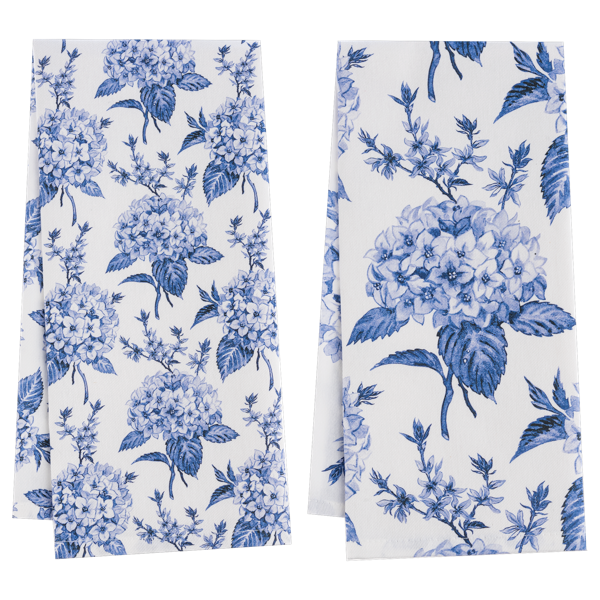 Ganz Hydrangea Tea Towel