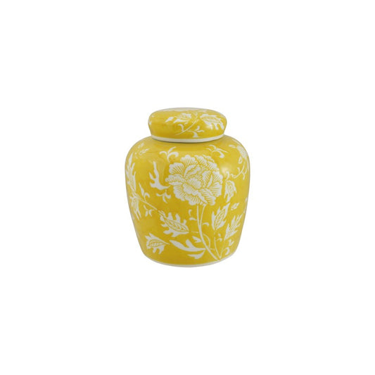 The Porch Hazel Mazel Gold/White Lidded Jar