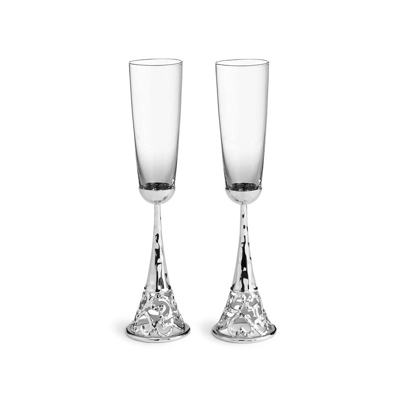 Michael Aram Heart Silver Goblet