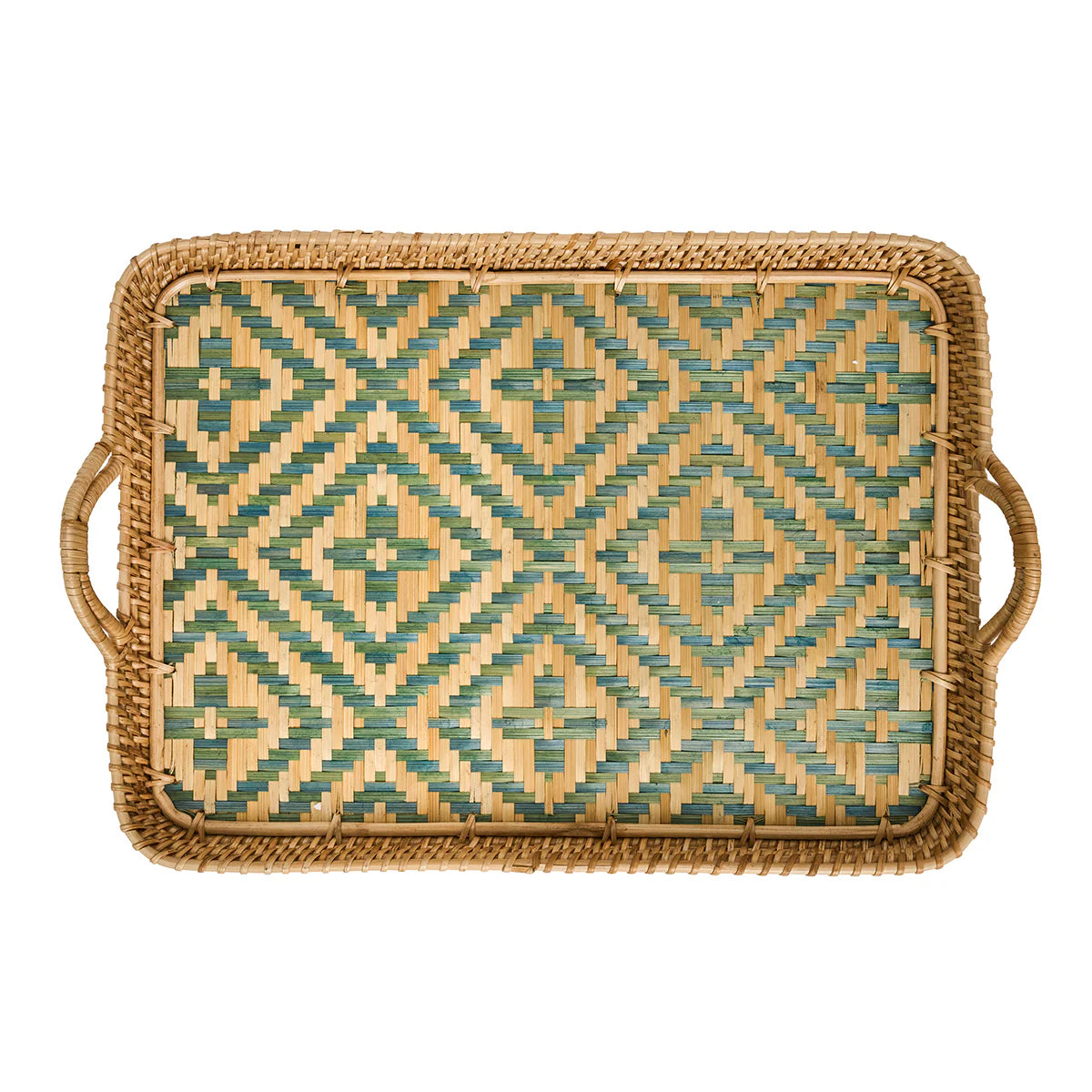 Juliska Villa Seville 18" Tray- Chambray