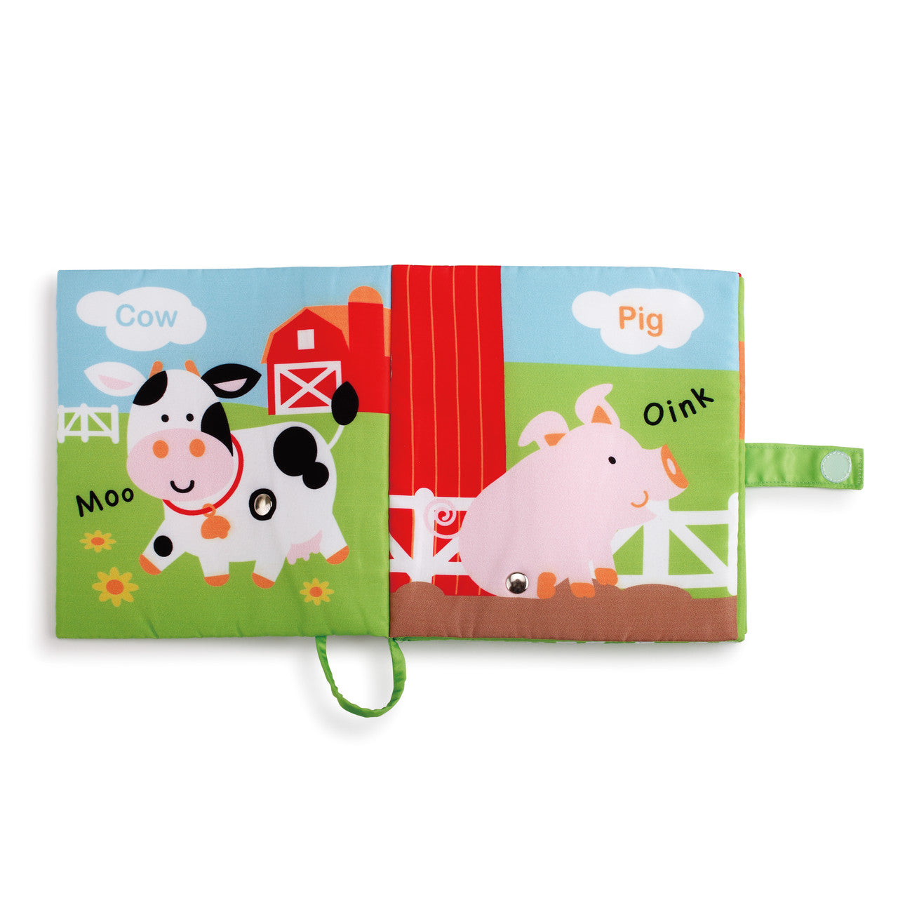 Demdaco Barnyard Friends Soft Sound Book