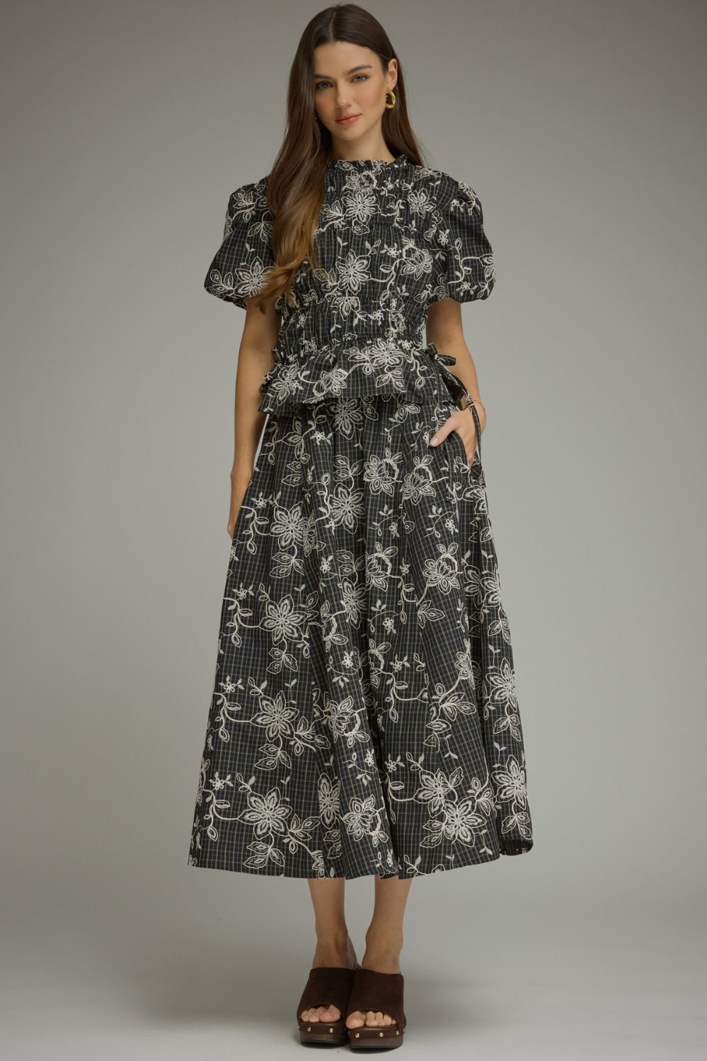 Midnight Bloom Skirt