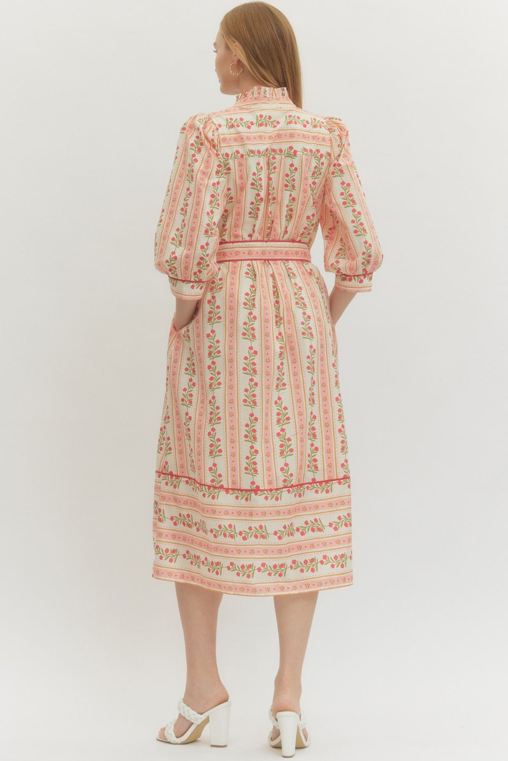 Daisy Pop Midi Dress