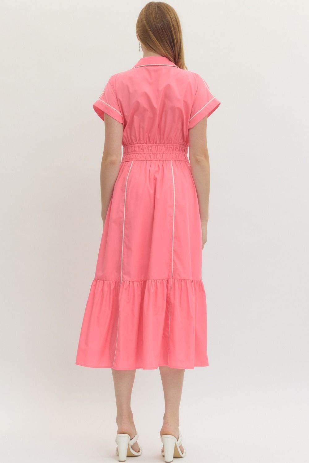 Sugar Rush Midi Short Sleeve Dress