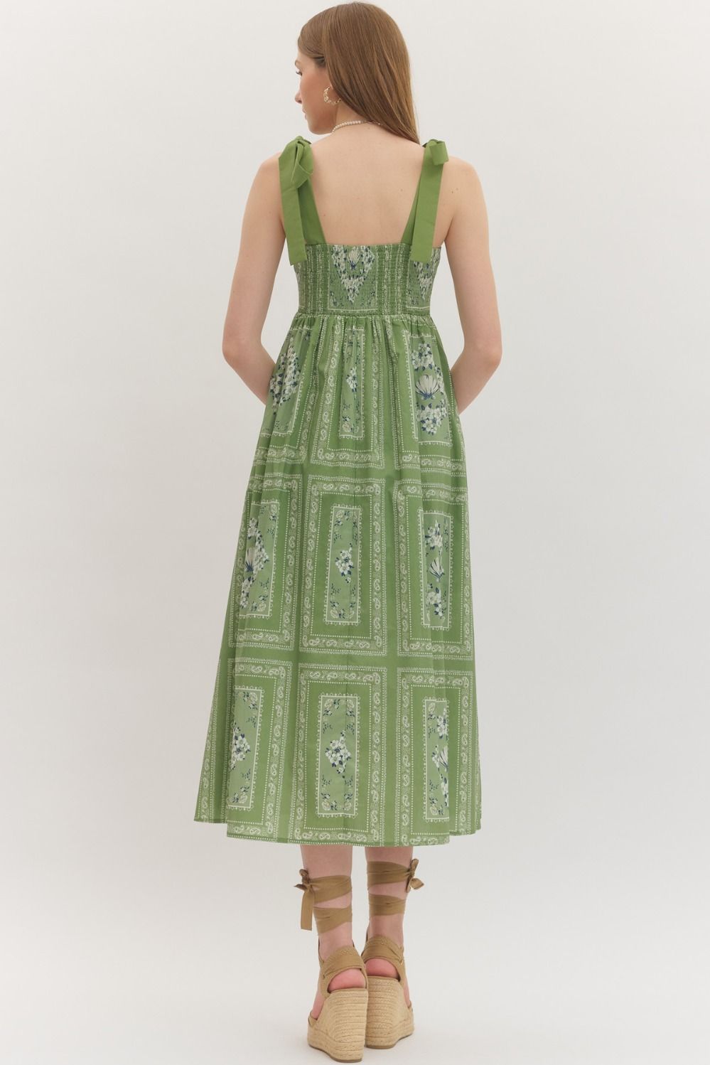 Matcha Spring Dress