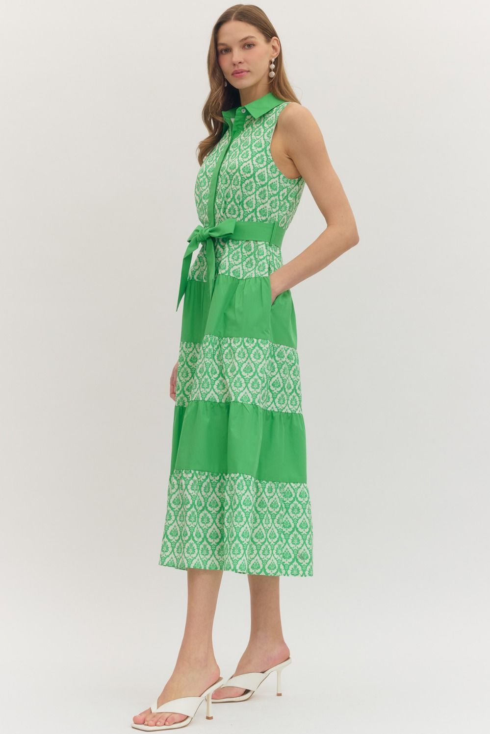 Meadow Dreams Sleeveless Maxi Dress