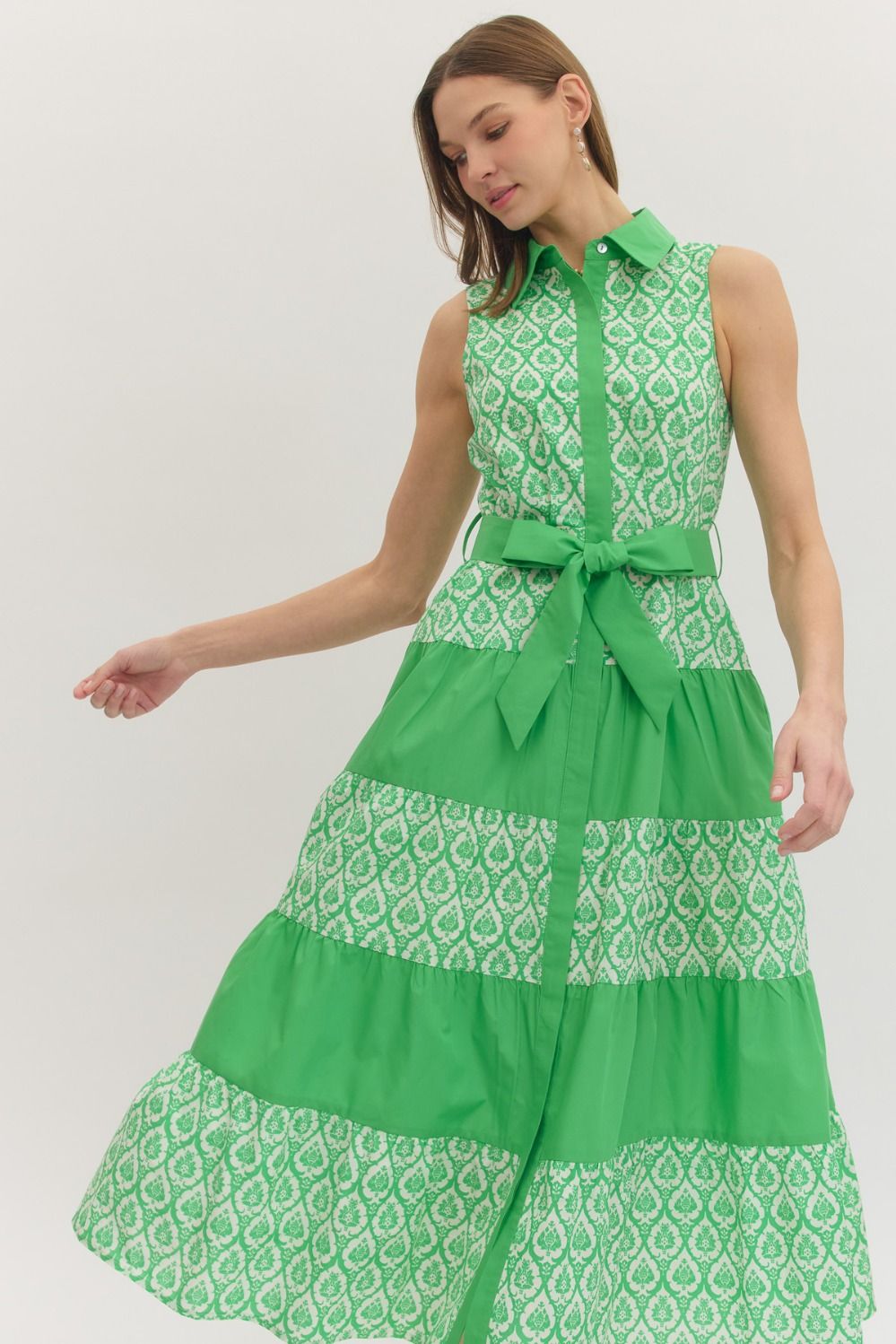 Meadow Dreams Sleeveless Maxi Dress