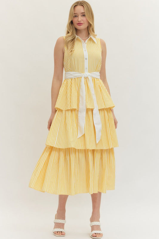 Walking on Sunshine Maxi Dress
