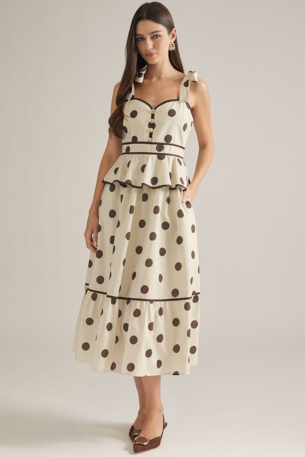 The Coco Dot Dress