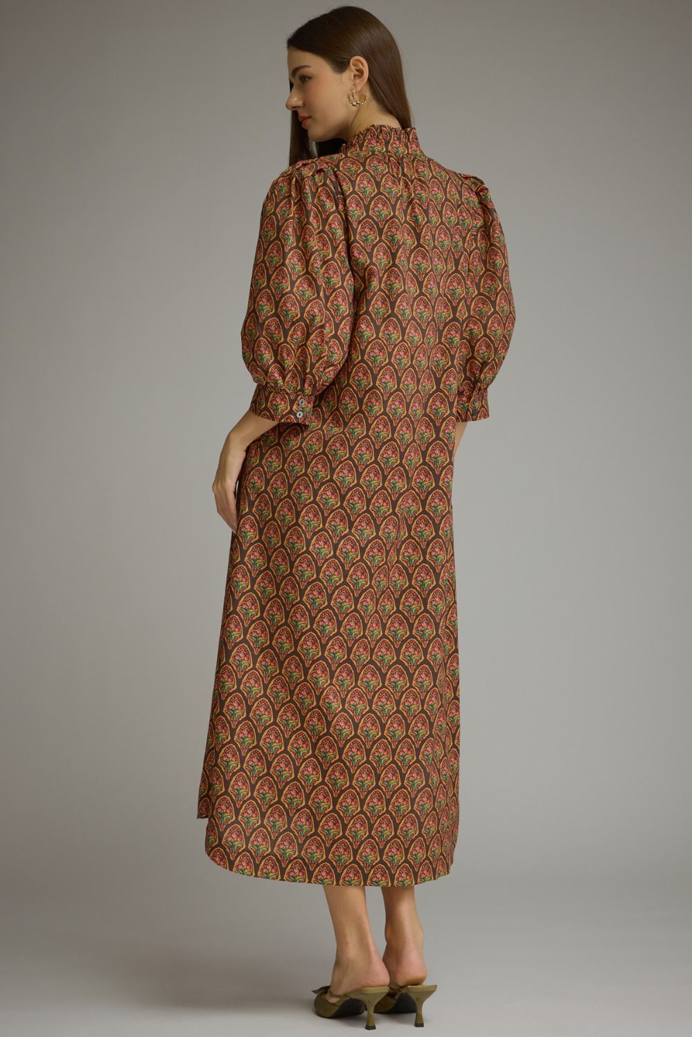 The Fall Foliage Midi Dress
