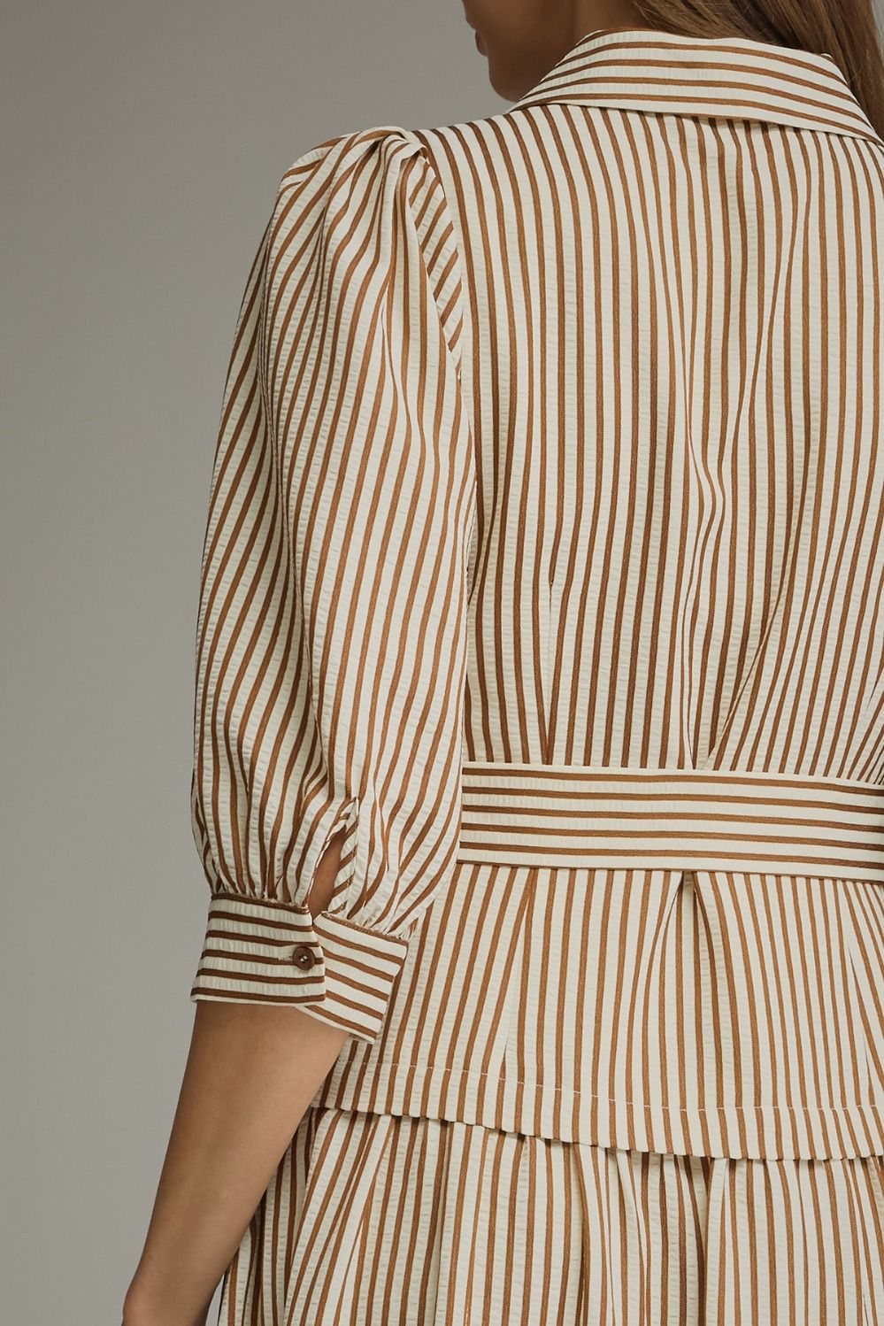 The Caramel Stripe Dress